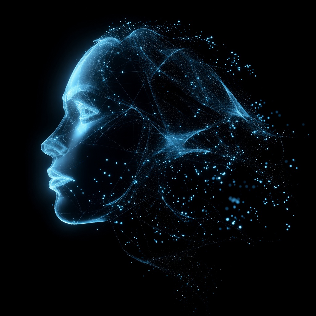 AI holographic core — Lys Værdiance Neural Core